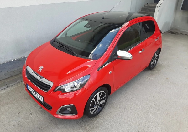 Peugeot 108 cena 39500 przebieg: 67004, rok produkcji 2019 z Świętochłowice małe 781
